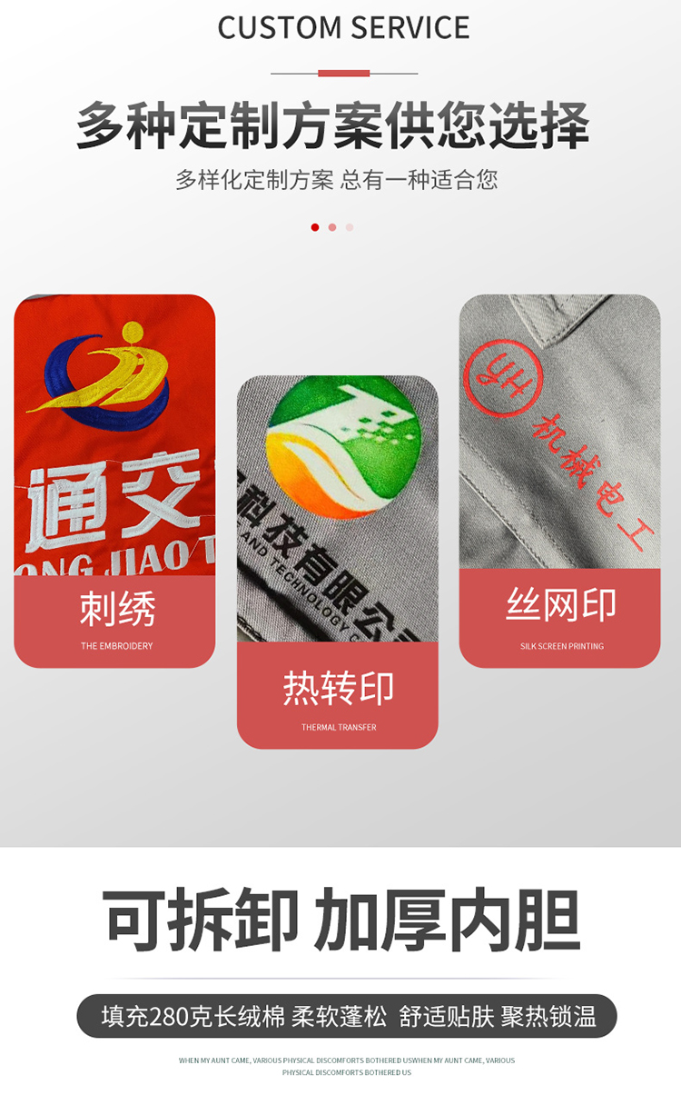 邯鄲縣工地工人勞保服工裝