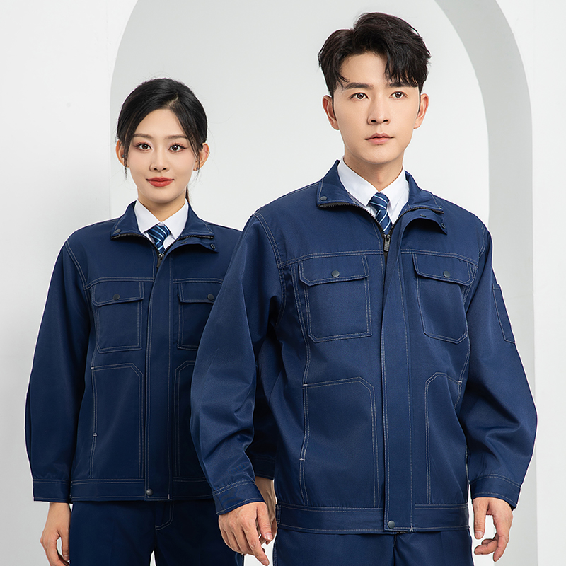 LJ-9701SF 春秋防酸堿防靜電工作服